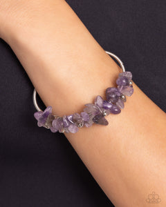 Bracelet Cuff,Favorite,Purple,Dainty Deconstruction Purple ✧ Cuff Bracelet