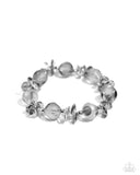 Lets Start at the FAIRY Beginning Silver ✧ Stretch Bracelet