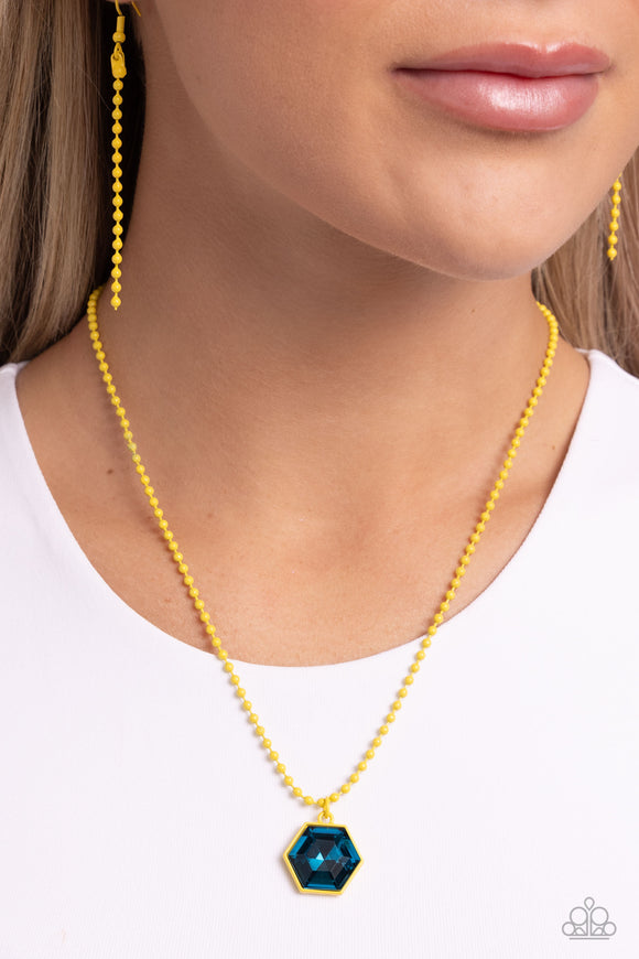 Sprinkle of Simplicity Yellow ✧ Necklace