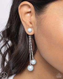 Blue,Earrings Post,Give Us A PEARL! Blue ✧ Post Earrings