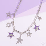 Starstruck Sentiment Purple ✧ Star Necklace