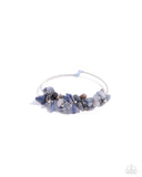 Dainty Deconstruction Blue ✧ Coil Bracelet