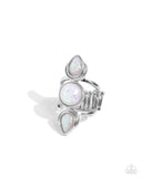 Sultry Sheen White ✧ Opalescent Ring