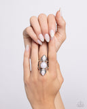 Sultry Sheen White ✧ Opalescent Ring