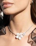 Dainty Deduction White ✧ Necklace