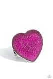 Hypnotizing Heart Pink ✧ Ring