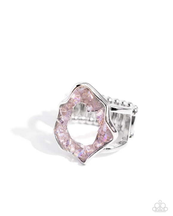 Geode Grace Pink ✧ Ring