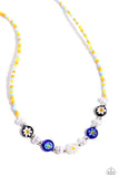 Trendy Tutor Yellow ✧ Seed Bead Necklace