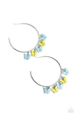 Bemusing Butterflies Blue ✧ Hoop Earrings