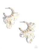 Frilly Feature Gold ✧ Hoop Earrings