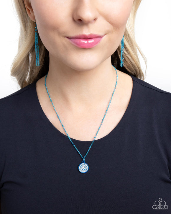 Bejeweled Basic Blue ✧ Necklace