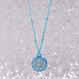 Bejeweled Basic Blue ✧ Necklace