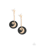 Celestial Change Gold ✧ Moon & Star Post Earrings