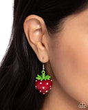 Strawberry Sentiment Red ✧ Earrings