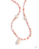 Beachside Beauty Orange ✧ Necklace