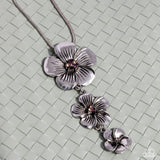 Wallflower Whimsy Purple ✧ Necklace