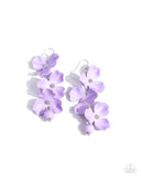 Plentiful Petals Purple ✧ Earrings