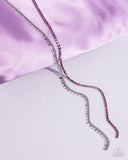 Elongated Eloquence Red ✧ Necklace