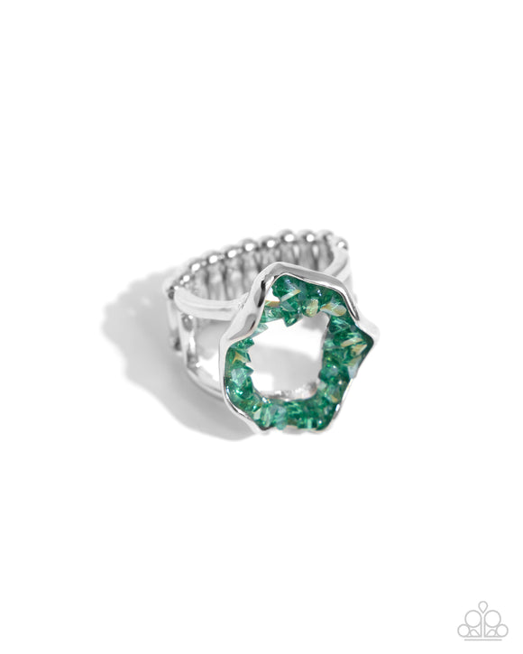 Geode Grace Green ✧ Ring