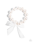 Girly Glam White ✧ Stretch Bracelet