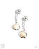 Oceanic Occasion White ✧ Clip-On Earrings