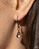 Safety Pin Style Black ✧ Necklace