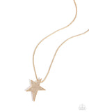 Patriotic Performer Gold ✧ Star Necklace