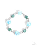 Malibu Model Blue ✧ Iridescent Stretch Bracelet