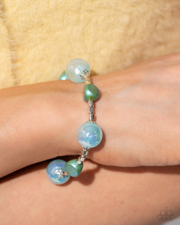Malibu Model Blue ✧ Iridescent Stretch Bracelet