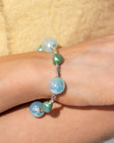 Malibu Model Blue ✧ Iridescent Stretch Bracelet