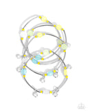 Scattered Sheen Yellow ✧ Stretch Bracelet