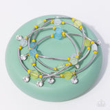 Scattered Sheen Yellow ✧ Stretch Bracelet