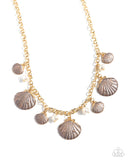 Seashell Sophistication Brown ✧ Necklace