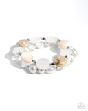 Everyday Essentials White ✧ Stretch Bracelet