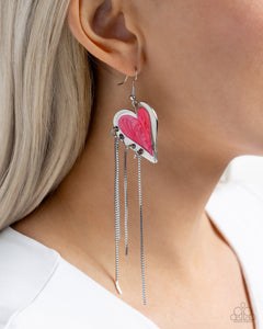 Earrings Fish Hook,Hearts,Pink,Valentine's Day,Sweetheart Specialty Pink ✧ Earrings