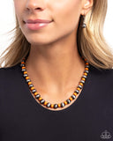 Contemporary Confidence Orange ✧ Necklace