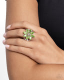 Petaled Performance Green ✧ Ring