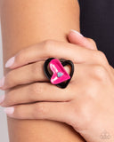 Cupid Celebration Pink ✧ Heart Ring