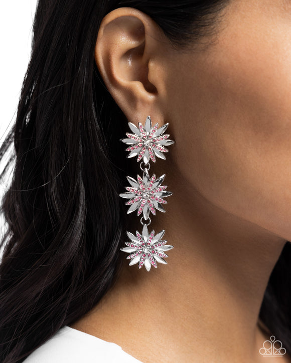 Petaled Princess Pink ✧ Post Earrings