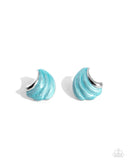 Whimsical Waves Blue ✧ Post Earrings