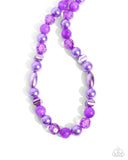 Plentiful Pearls Purple ✧ Necklace