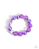 Plentiful Pigment Purple ✧ Stretch Bracelet