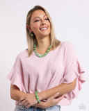 Plentiful Pearls Green ✧ Necklace