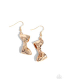 Dapper Dalliance Gold ✧ Bow Earrings