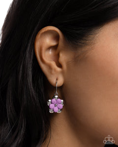 Earrings Hoop,Purple,Horticultural Haute Purple ✧ Hoop Earrings