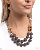 Whimsically Wealthy Brown ✧ Necklace