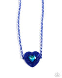 Locket Leisure Blue ✧ Heart Necklace