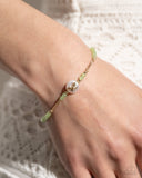 Aerial Actress Green ✧ Butterfly Bracelet