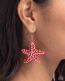 Skilled Starfish Orange ✧ Earrings