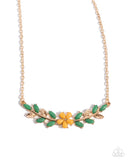 Leafy Layover Orange ✧ Necklace